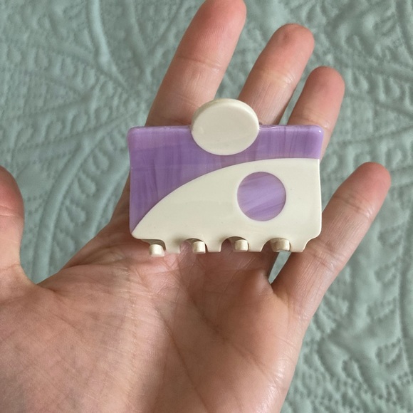 Yin yang hair clip - Picture 2 of 10